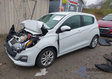 2020 Chevrolet Spark Fwd 1Lt Automatic из США, поврежденный, VIN KL8CD6SA1LC427855